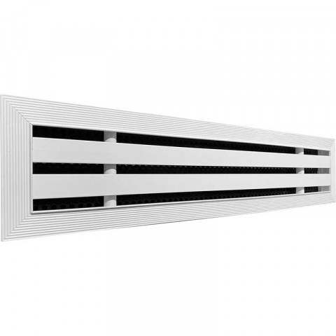 Решетка для скрытого монтажа с перфорированной пластиной G-Line-T
